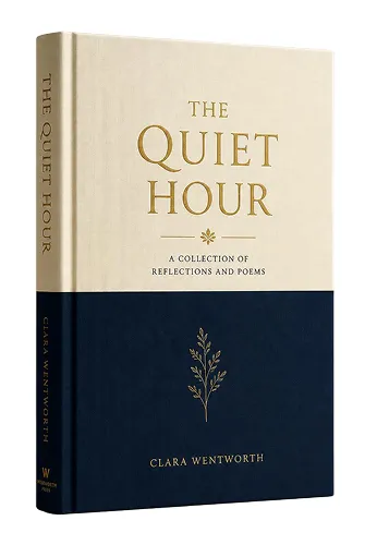 The Quiet Hour by Clara Wentworth, hardcover book design