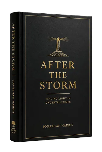 After the Storm by Jonathan Harris, hardcover book design