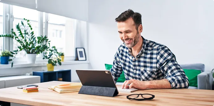 Author reviewing frequently asked questions about publishing