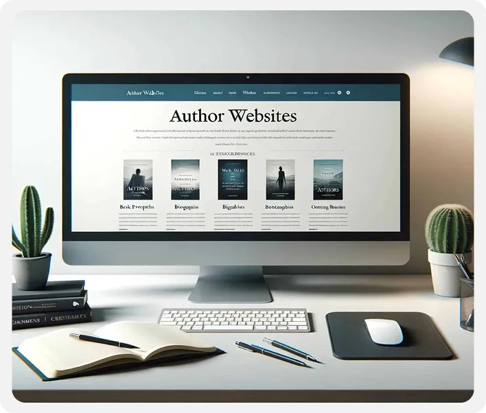 Author website design services