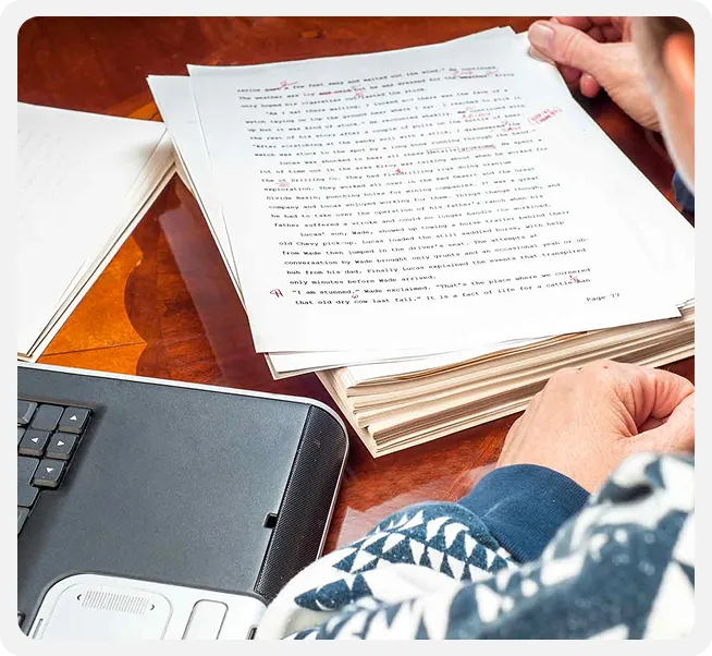 Professional book editing services