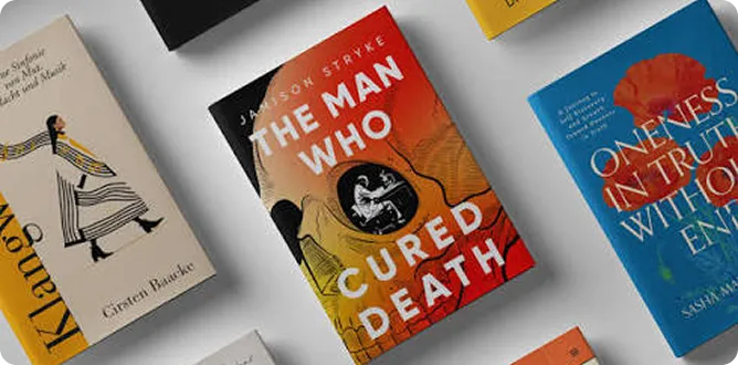 Experienced book cover designers